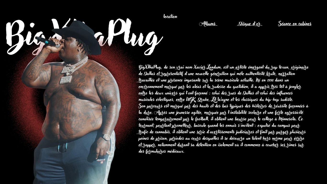 Mock-up pour la création d&rsquo;un site web de location